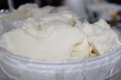 3CAYG shea butter soft-cream texture great for whipped body butters.
