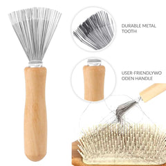 3SAIT pink cleaning brush set components enhance deep cleaning on brushes