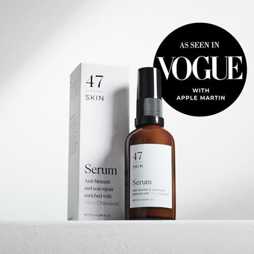 47 Skin close-up of silky serum texture for fast hydration.