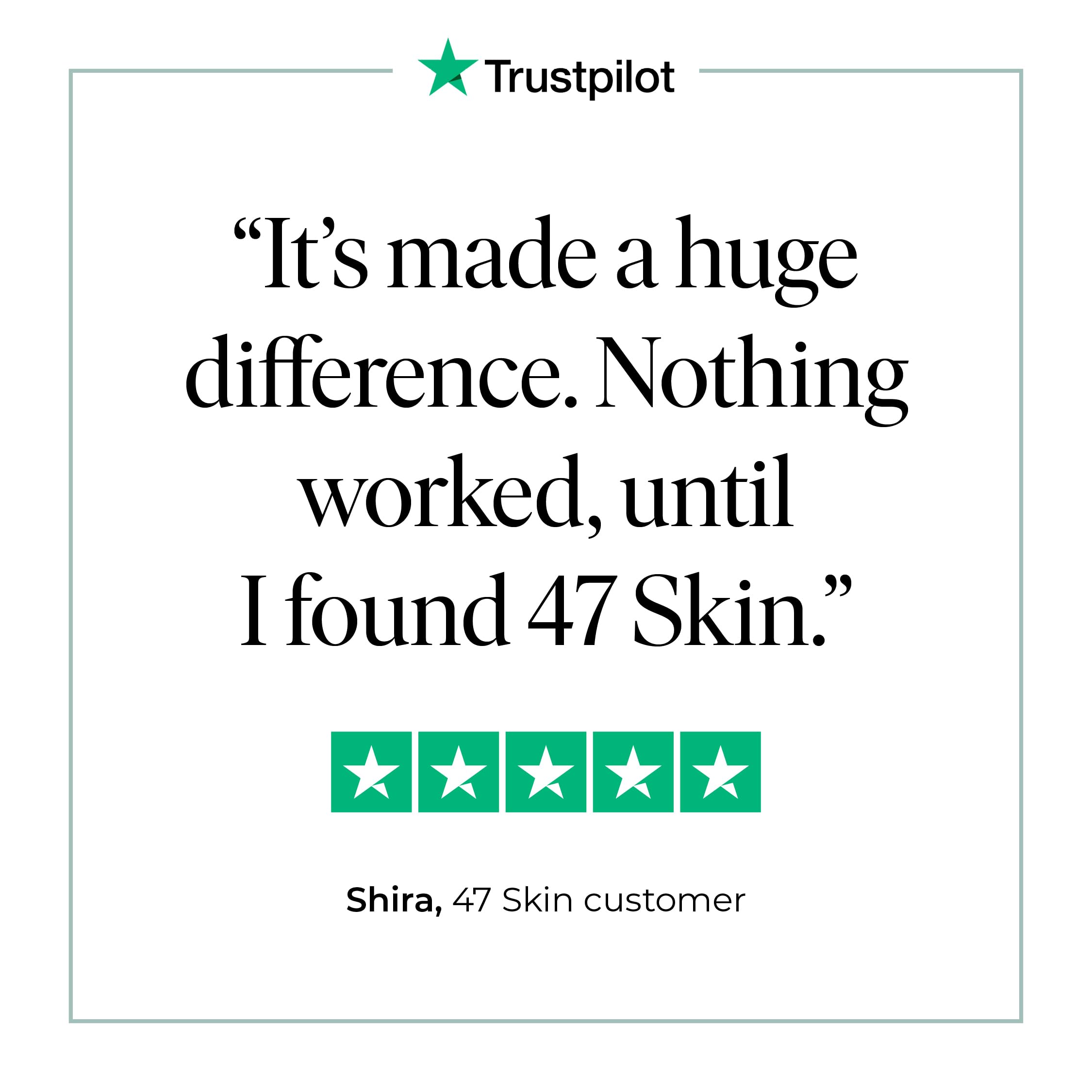 47 Skin Silver Chitoderm technology highlighted on packaging.