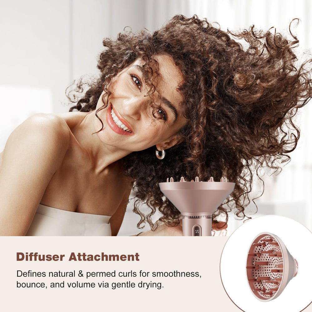 7MAGIC diffuser attachment adds volume and natural texture with gentle airflow
