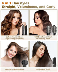 7MAGIC auto-wrap curlers left and right for smooth, natural curls with ease.