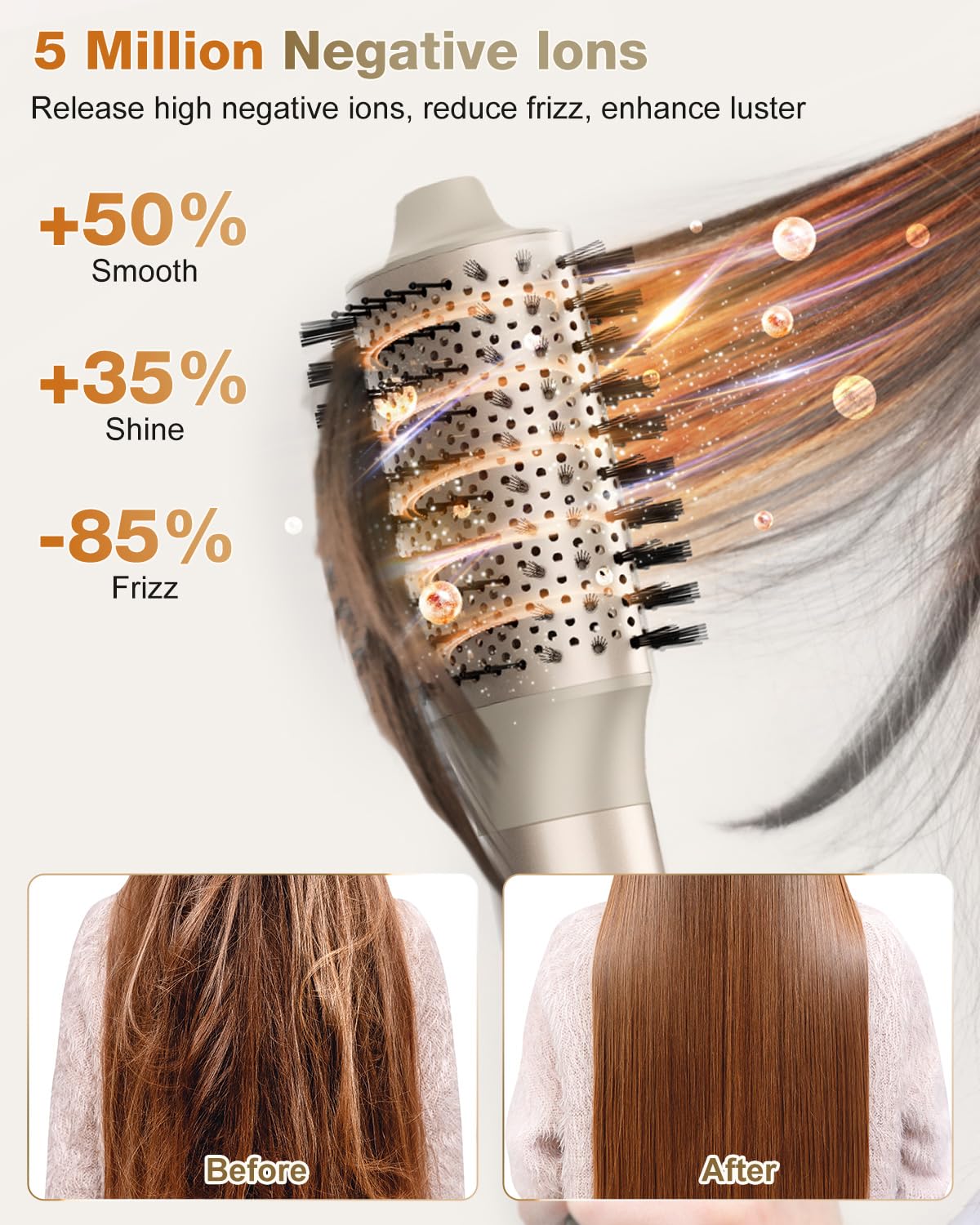 7MAGIC Coanda airflow design guides hair for smooth styling results.