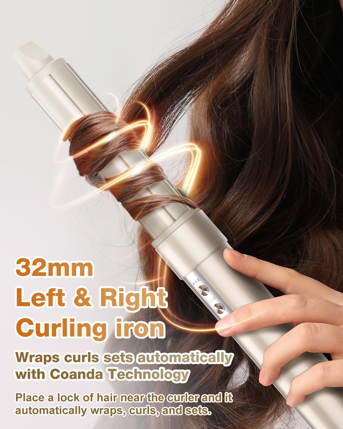 7MAGIC low-heat thermal control maintains safe temperatures during styling.