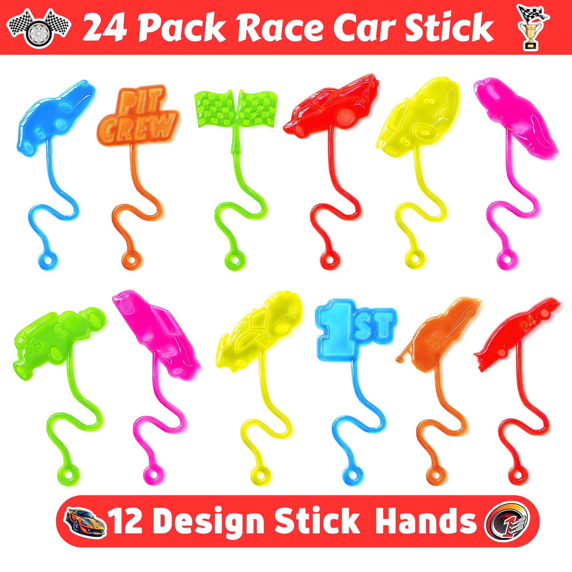 91STICKYHAND manos adhesivas de carrera para premios en clase.