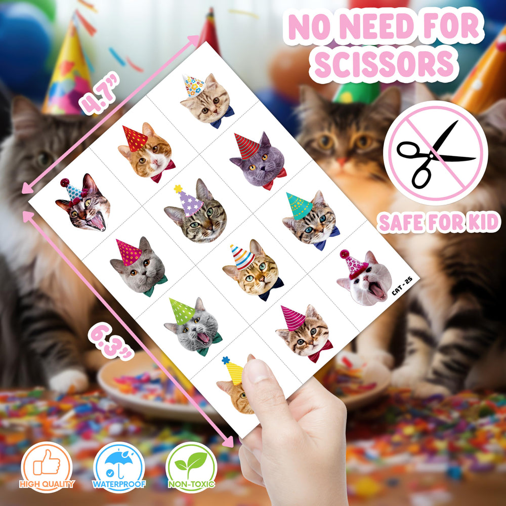 91STICKYHAND ideas de regalo para fiestas temáticas de gatos