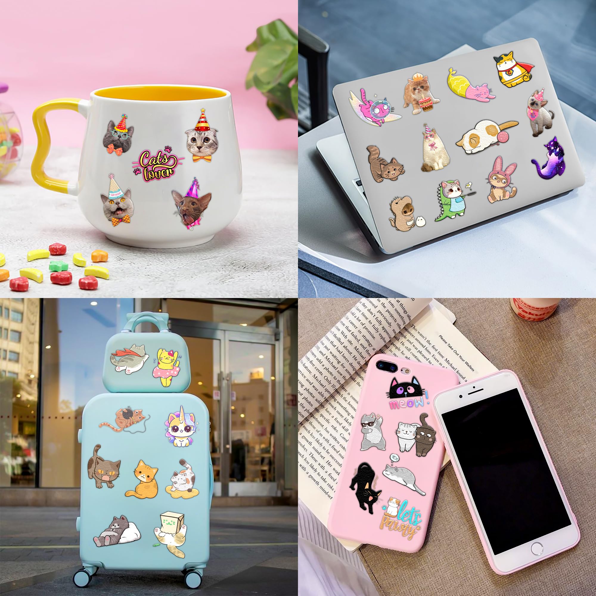 91TATTOOS pre-cut cat tattoo sheets deliver vivid designs for kids.