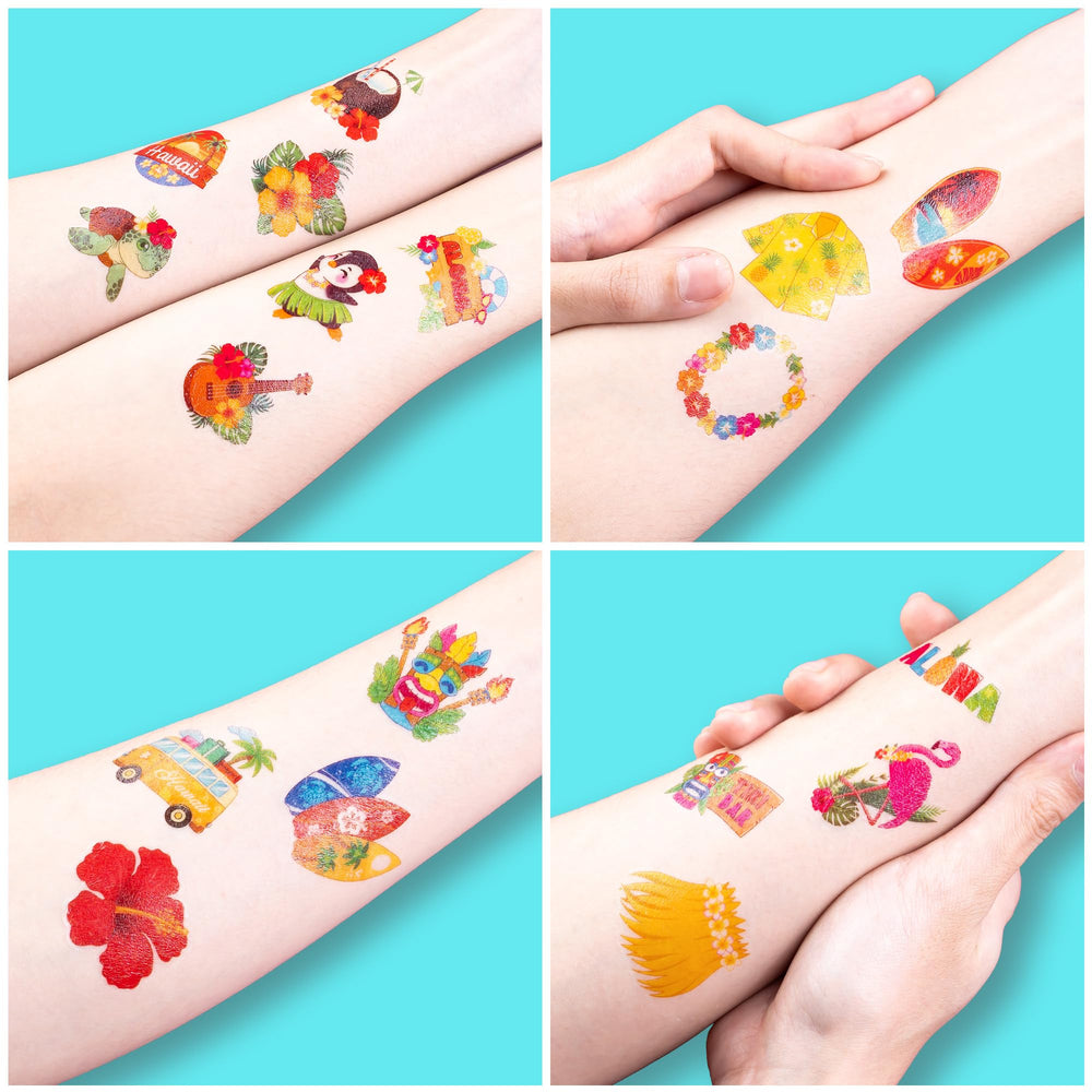 91TATTOOS Easy application tattoos for quick party fun.
