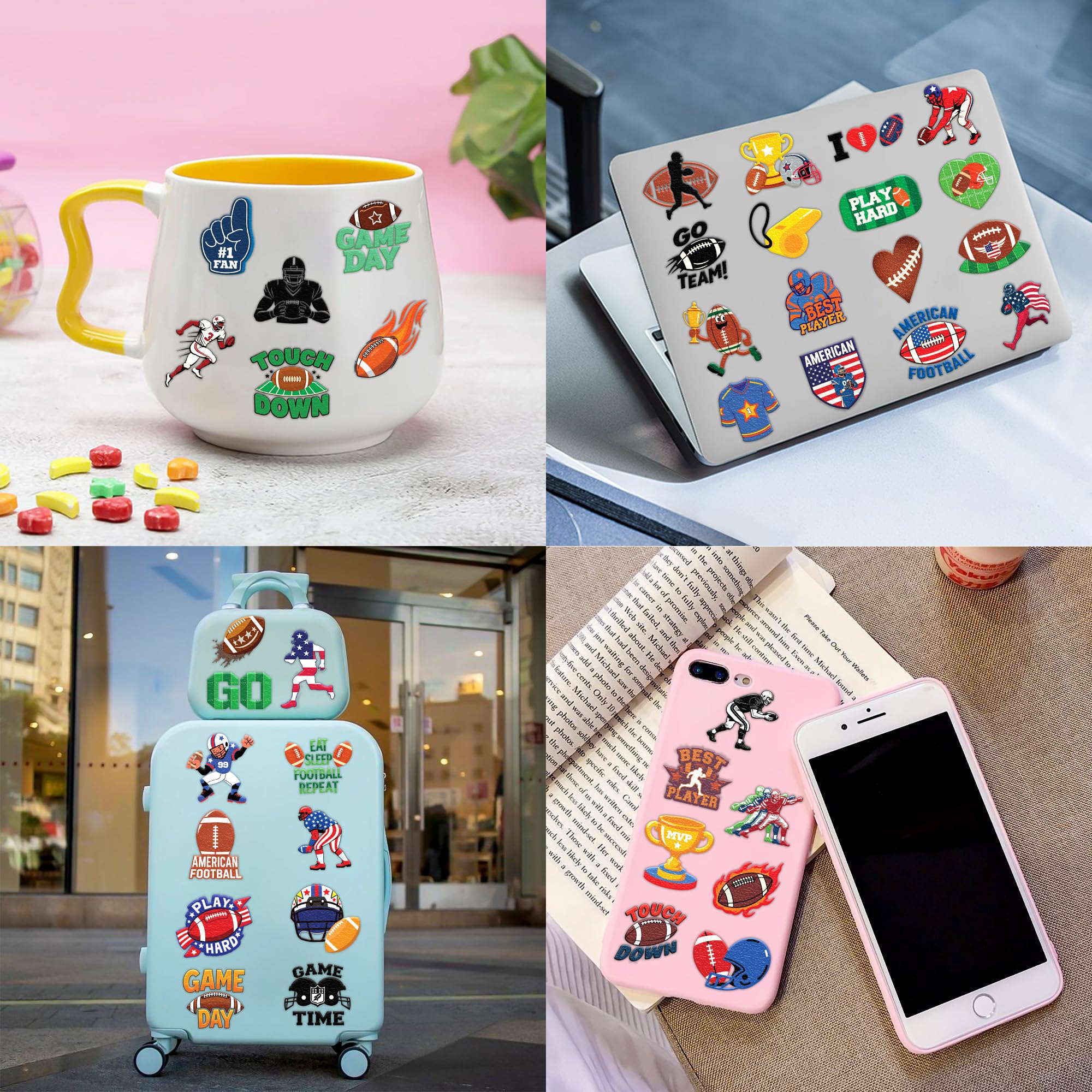 91TATTOOS ideal party favors for football themed birthdays
