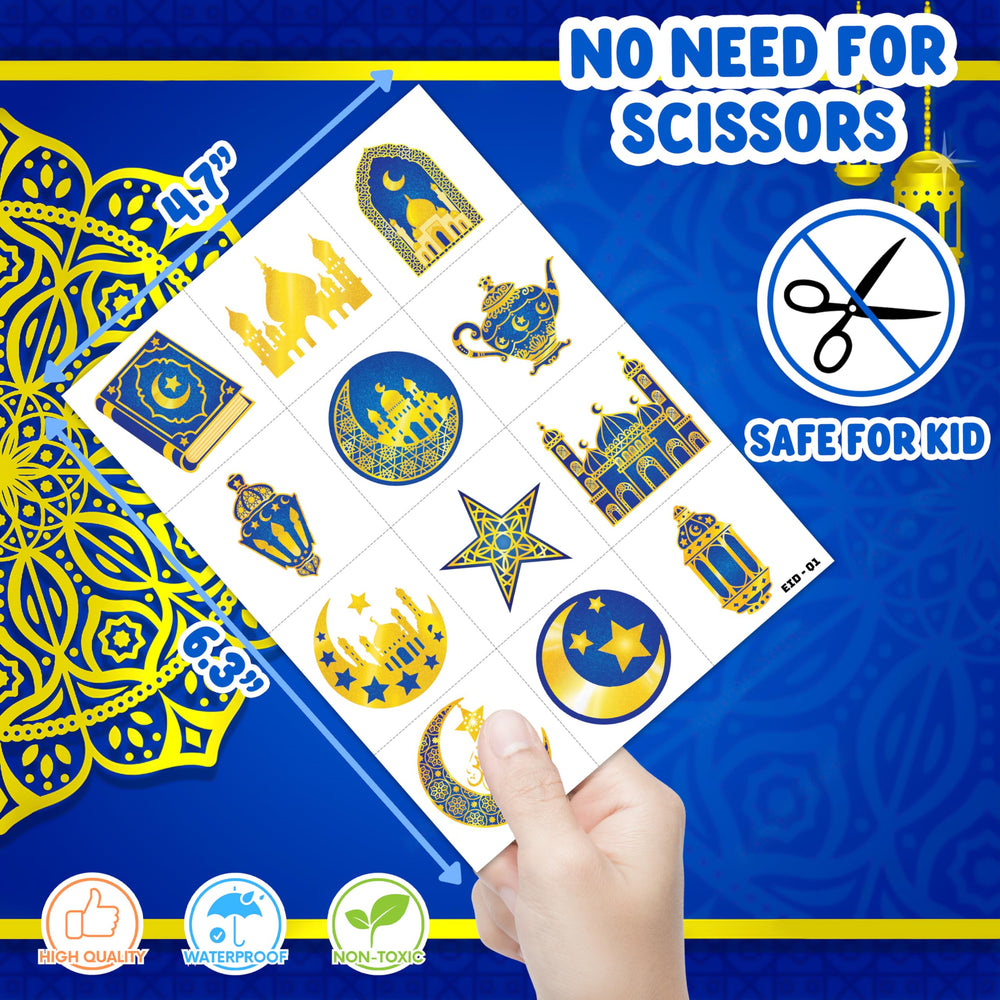 91TATTOOS Kid-friendly tattoo applications for arms, hands, and faces.