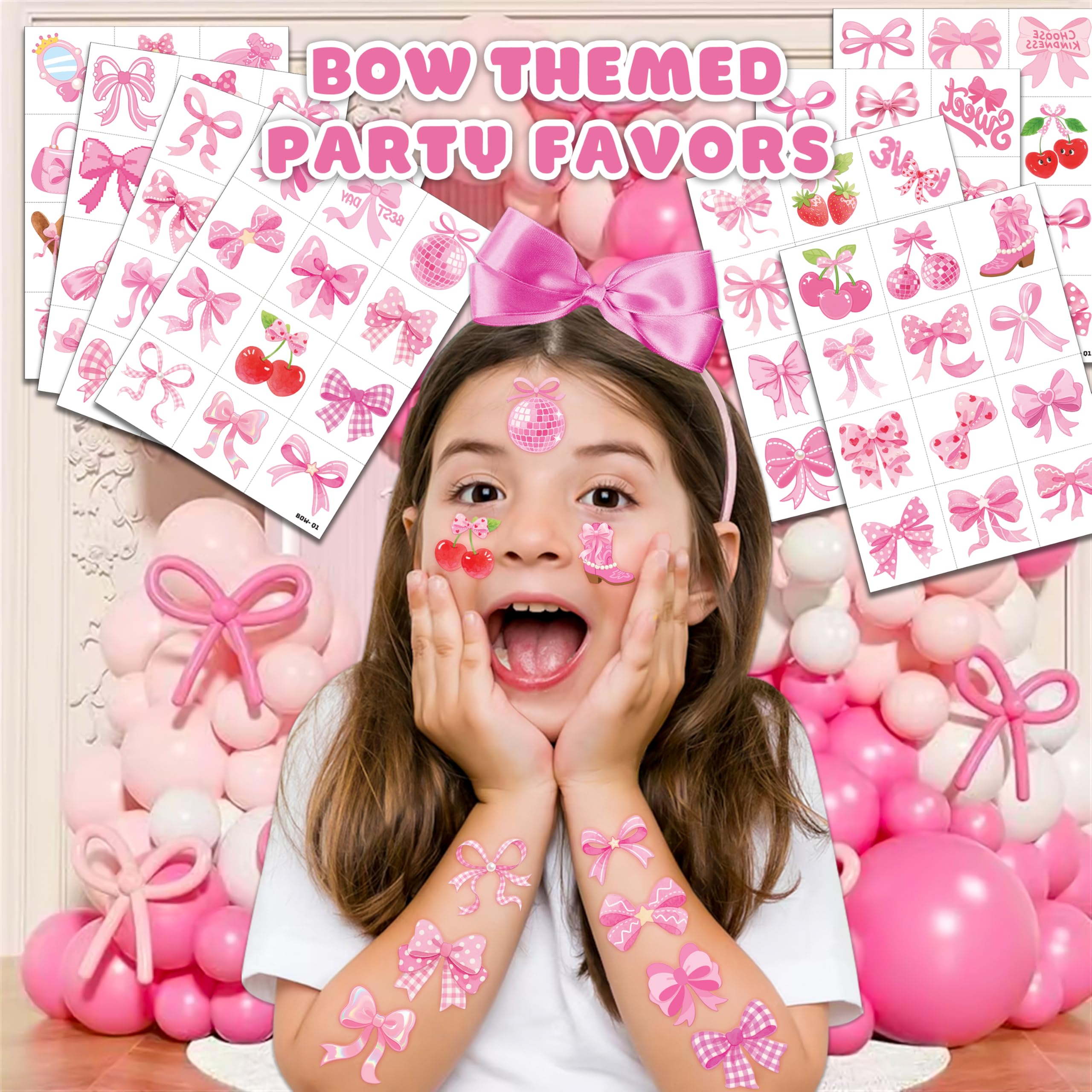 91TATTOOS pink bow tattoo on arm showing playful designs