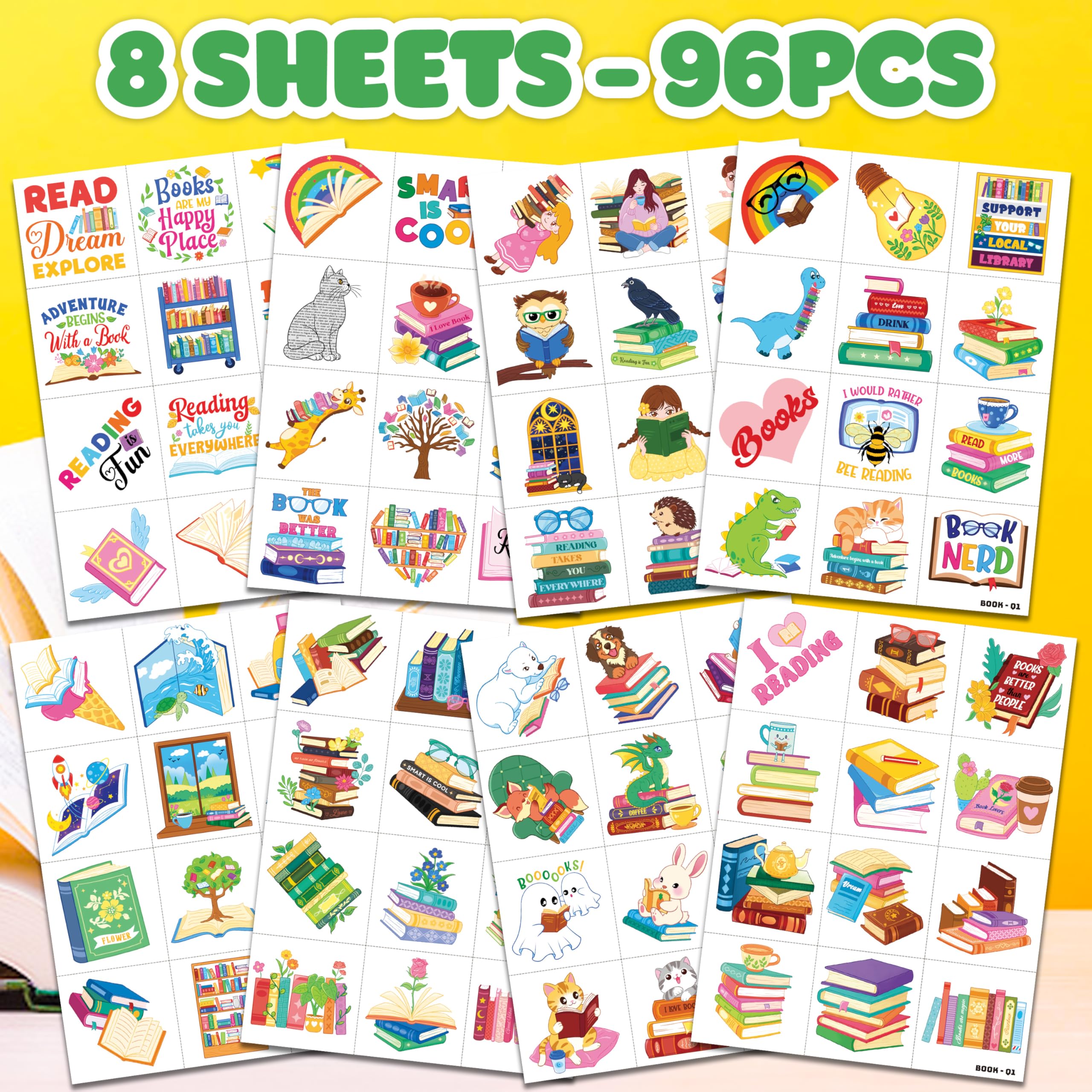 91TATTOOS playful-designs tattoos sheet ideal for crafts and party favors.