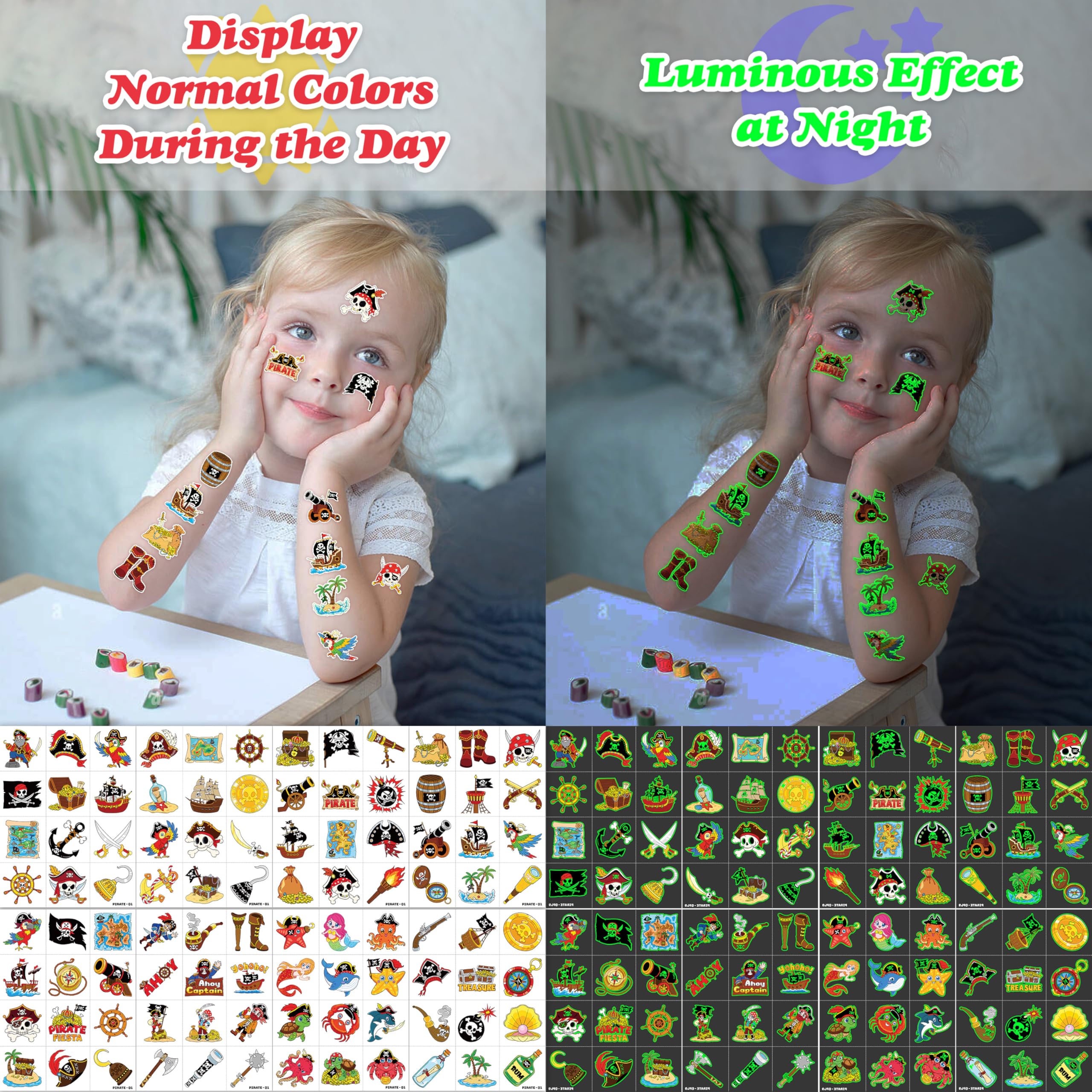 91TATTOOS pre-cut tattoo sheets simplify application for kids and parents.