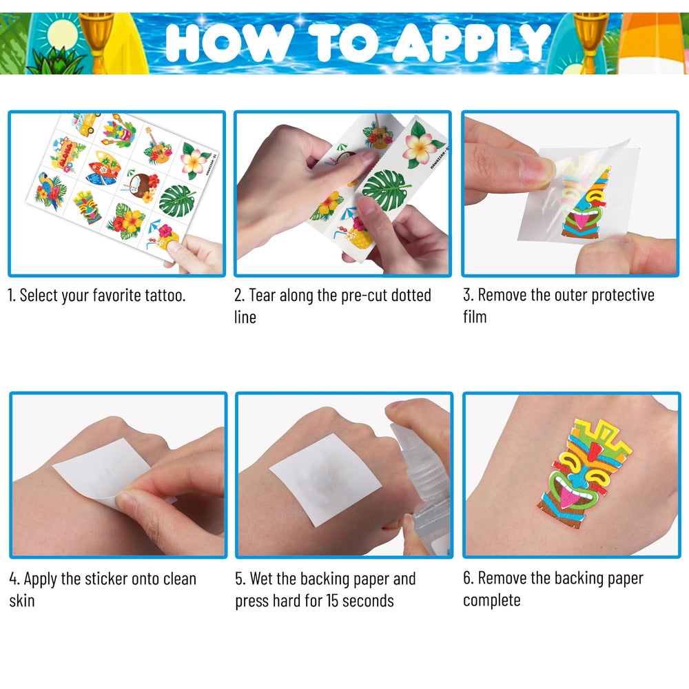 91TATTOOS Skin-friendly materials ensure gentle use by children.