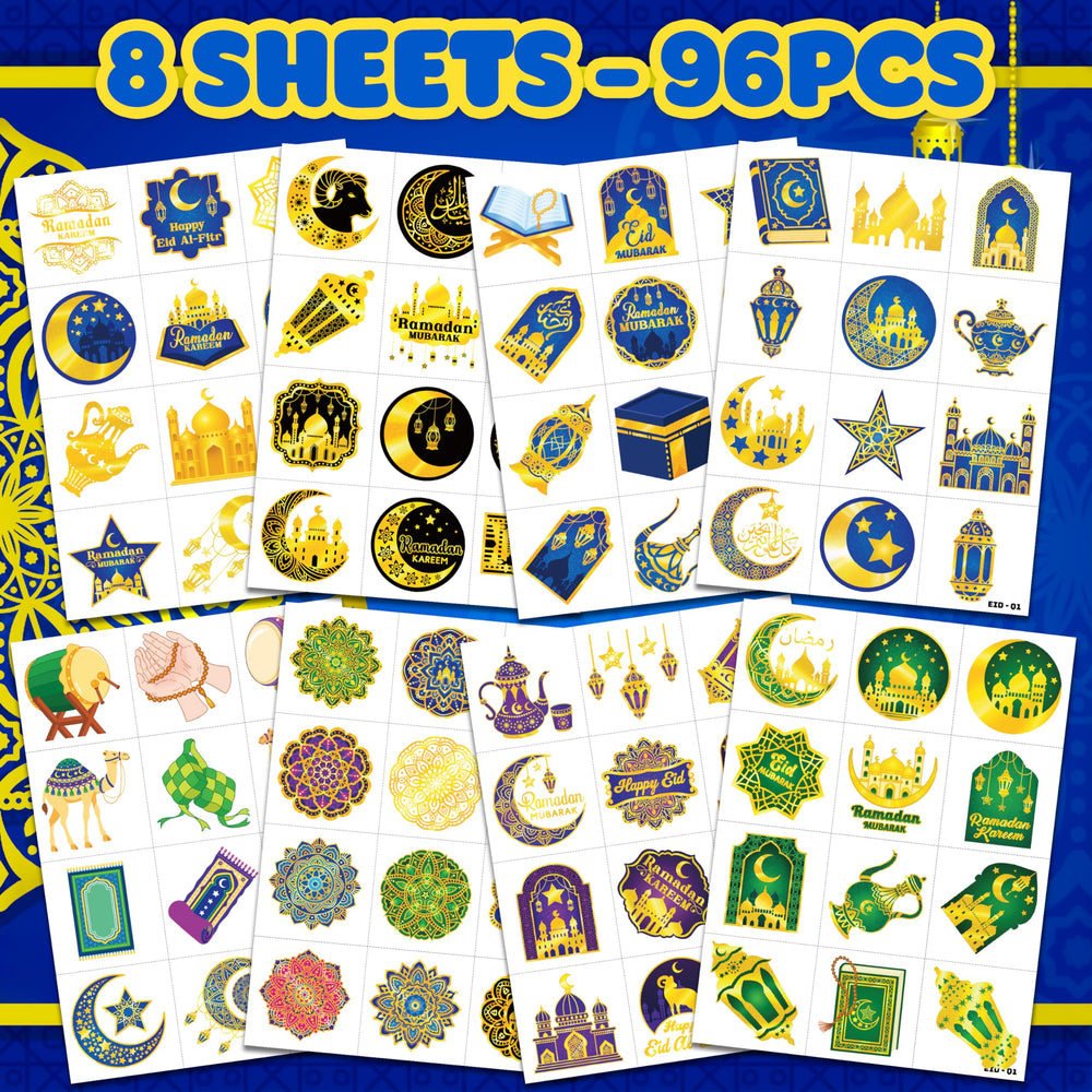 91TATTOOS Star tattoo patterns provide playful decoration options for events.