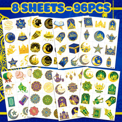 91TATTOOS Star tattoo patterns provide playful decoration options for events.