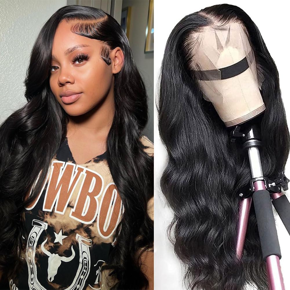 A FUTURE TONGMEI 13x4 body wave lace front wig with natural hairline.
