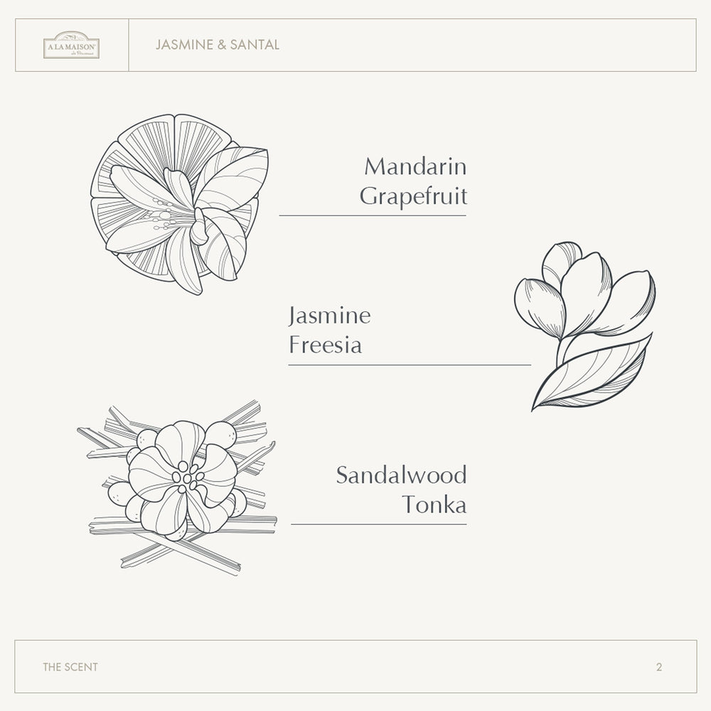 A LA MAISON Body Crème daily indulgence after bath or anytime you crave hydration.