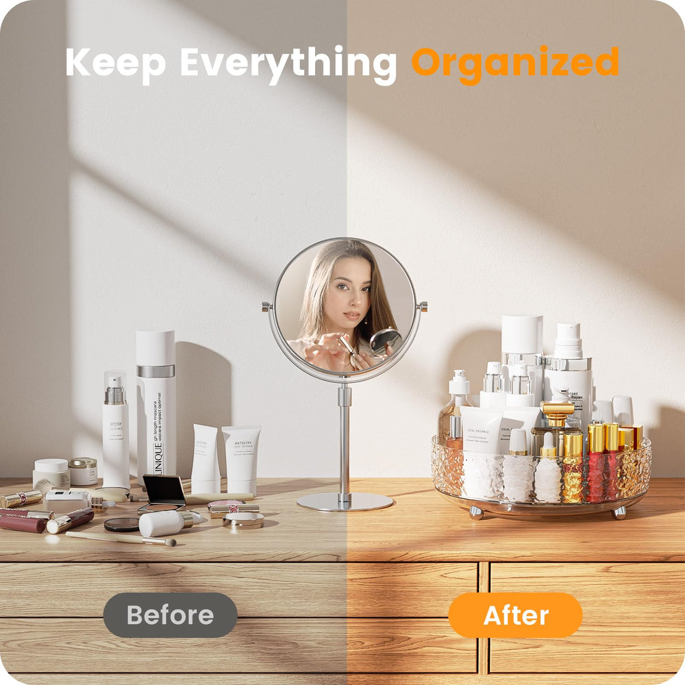 A-LuGei kitchen turntable organizer saves space for spices and small items