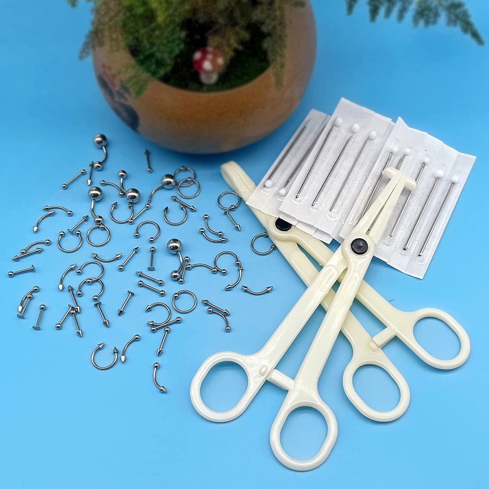 a-minusone labret studs 16g for secure comfortable lip or cheek piercings.
