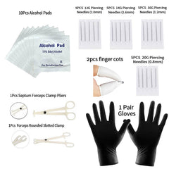 A-minusone pinzas piercing profesionales para colocaciones seguras.