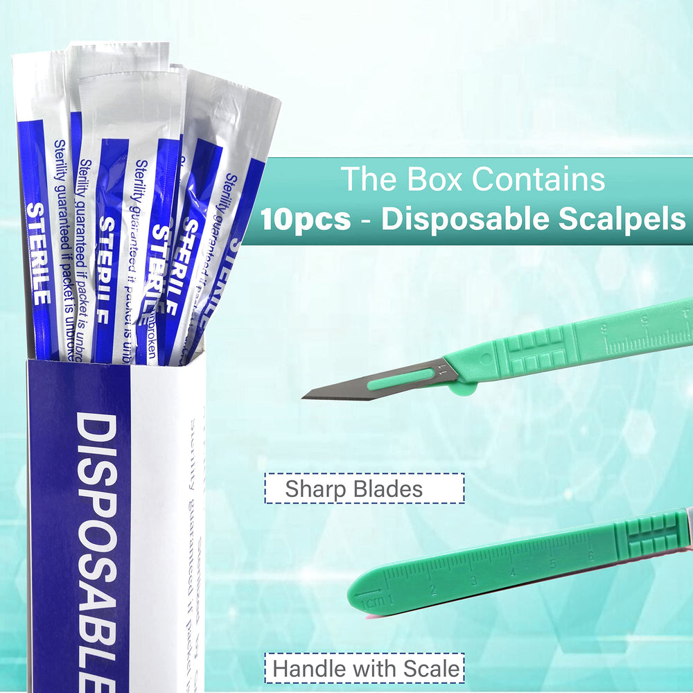 A2Z SCILAB ergonomic plastic handle enables steady control during delicate procedures