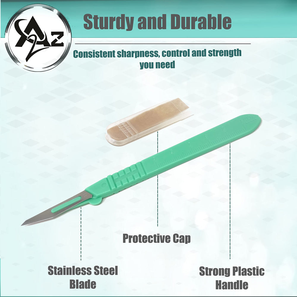 A2Z SCILAB foil-wrapped sterile blades ensure safety and convenient single-use