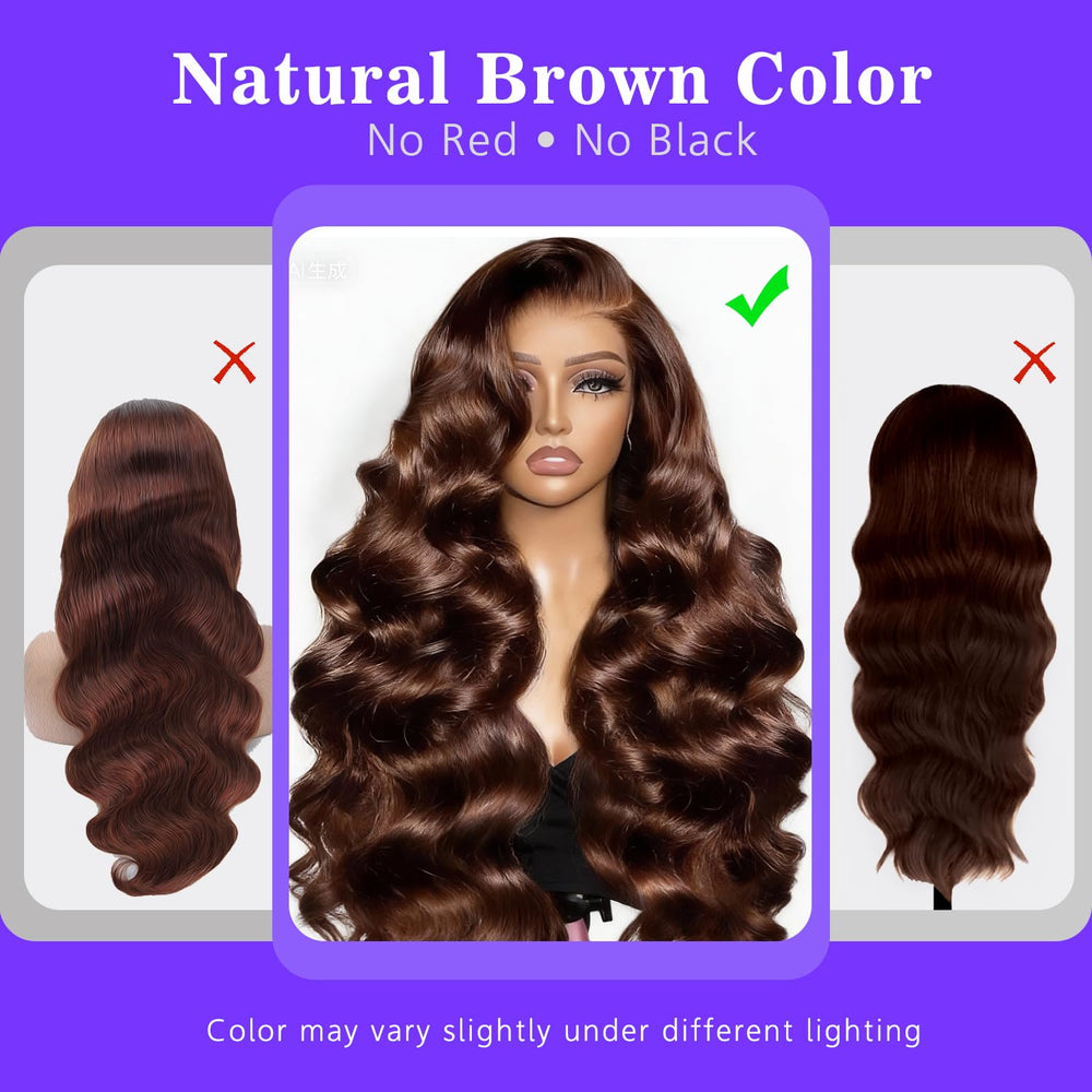 A8 pre-plucked hairline creates a natural growth line along the forehead.