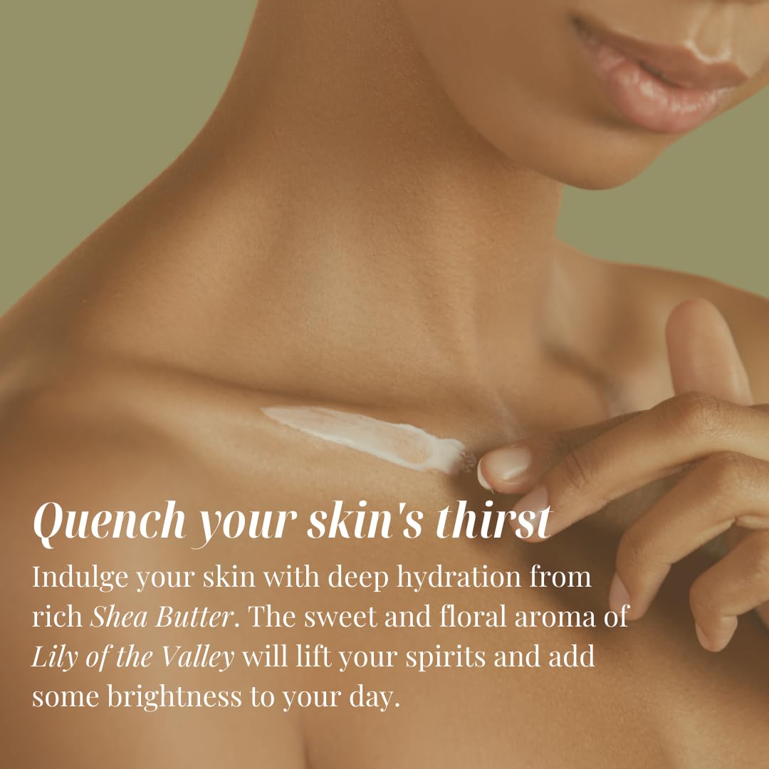 Aplicación suave en manos y cuerpo con crema AAA.