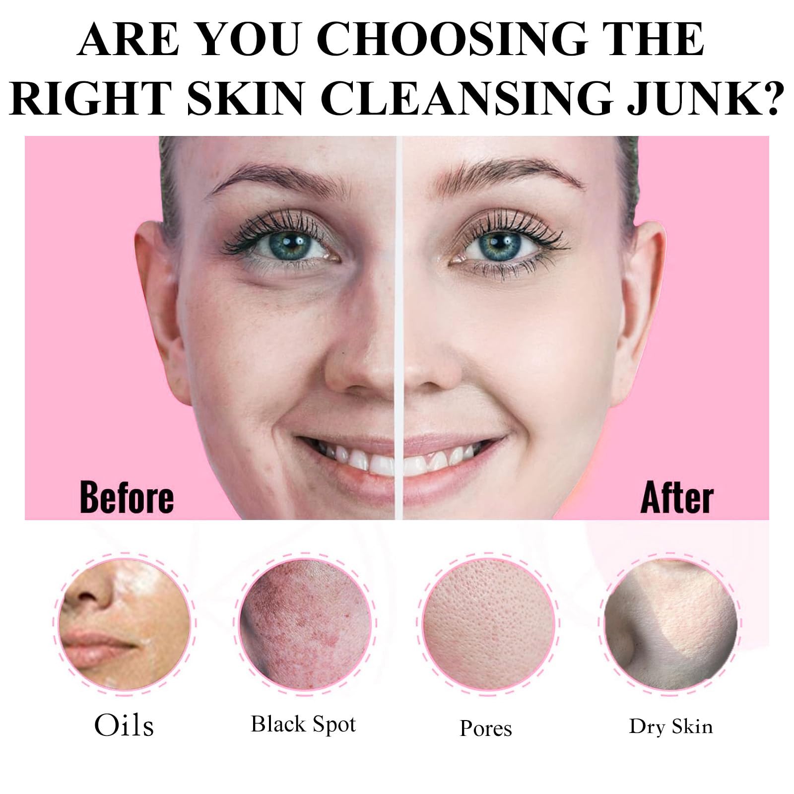 Aaenouicfs mascarilla arcilla berenjena: purificación profunda de poros