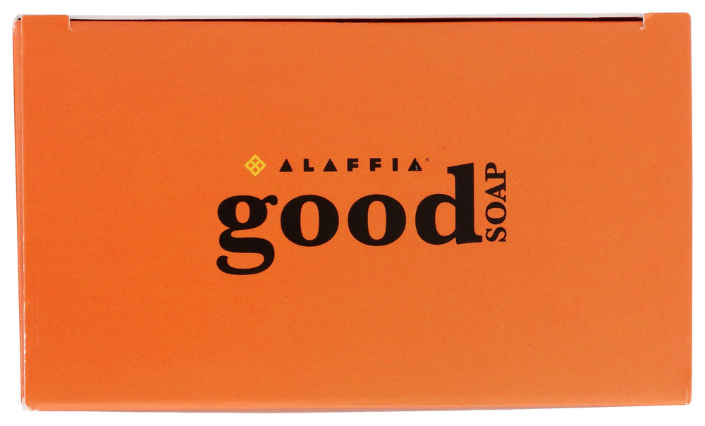 Alaffia Jabón Bueno Sin Fragancia, caja exterior, pack de valor práctico