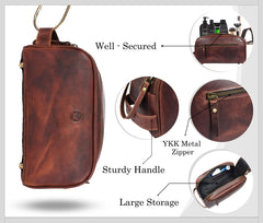 Aaron Vendimia Estilo bag exterior zip pocket for quick access to essentials