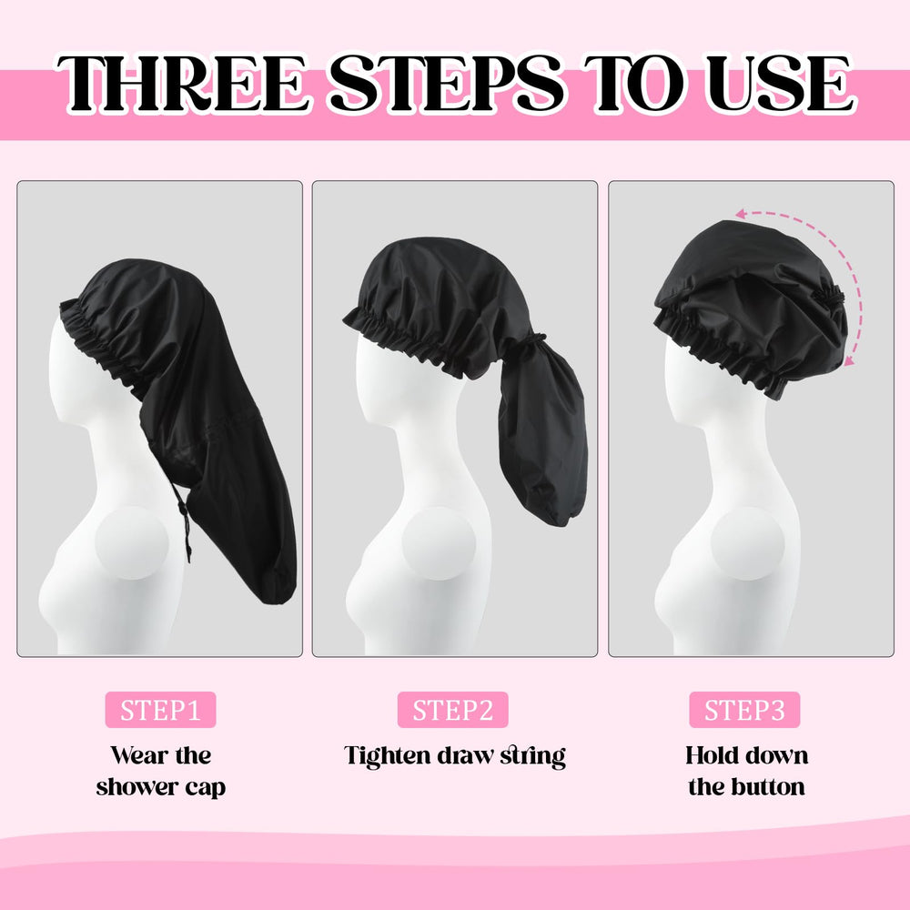 Abeillo capuchón de ducha uso doméstico, ideal para maquillaje cuidado de la piel y duchas.