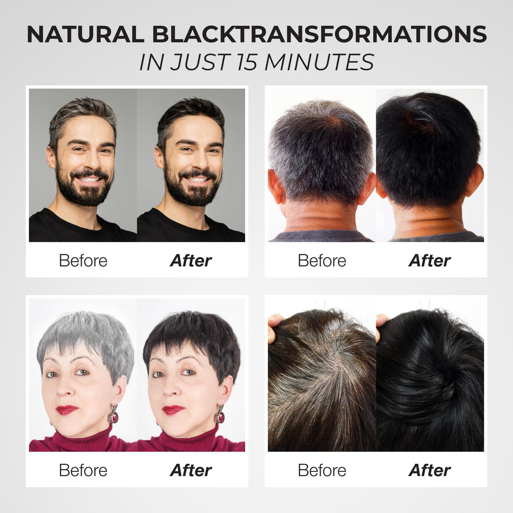 ABERA Hair Dye Shampoo application foam spreads evenly for natural-looking color.