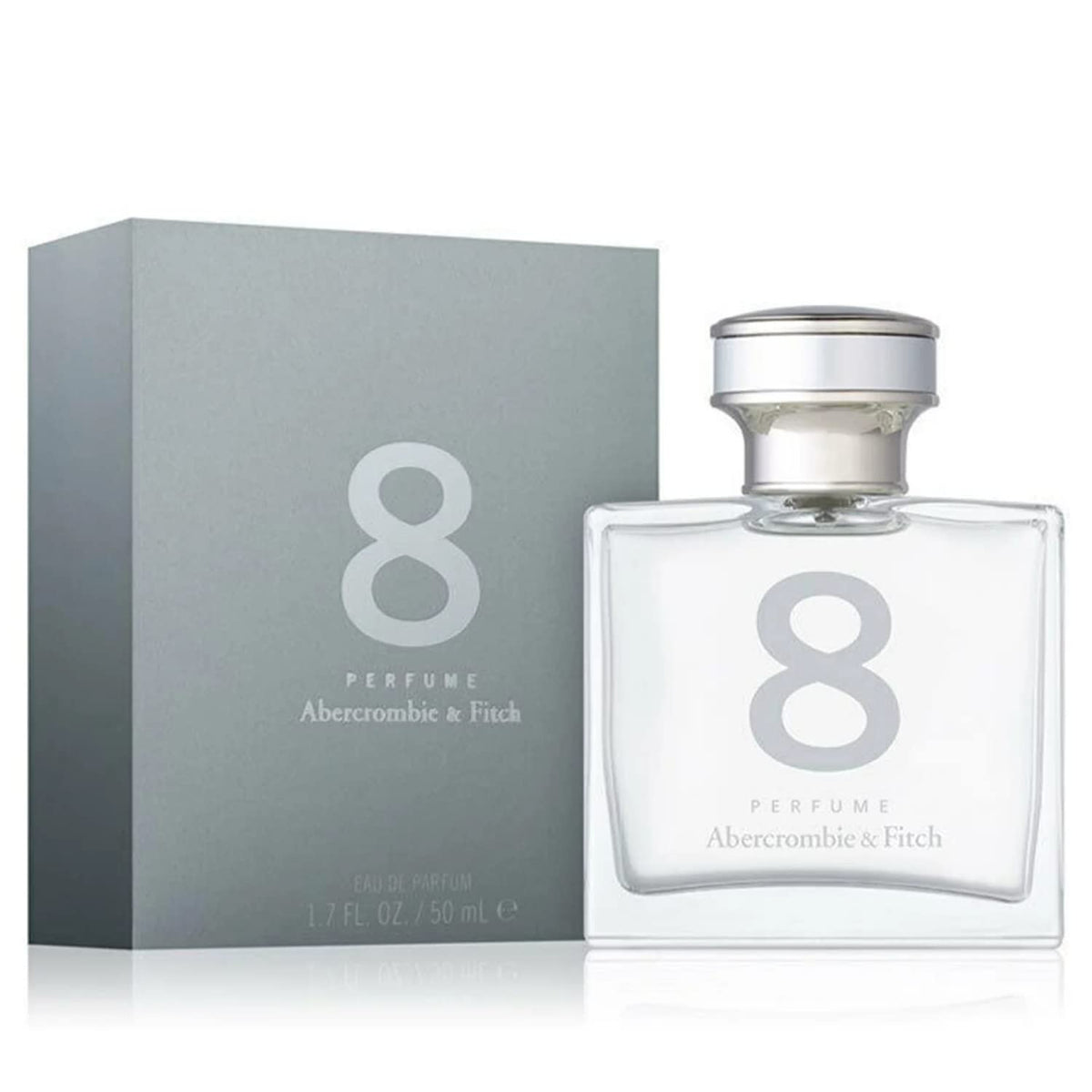 Abercrombie & Fitch 8 perfume bottle with a sleek, modern design for daily wear.