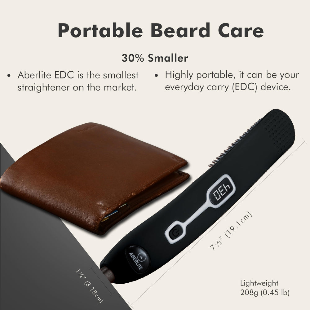 Aberlite EDC designed for 0.5 inch plus beards with versatile performance.