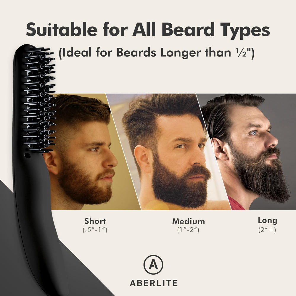 Aberlite EDC six heat settings enable personalized grooming for different beard textures.