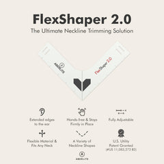 Aberlite FlexShaper 2.0 hands-free tool with elastic headband for easy trimming.