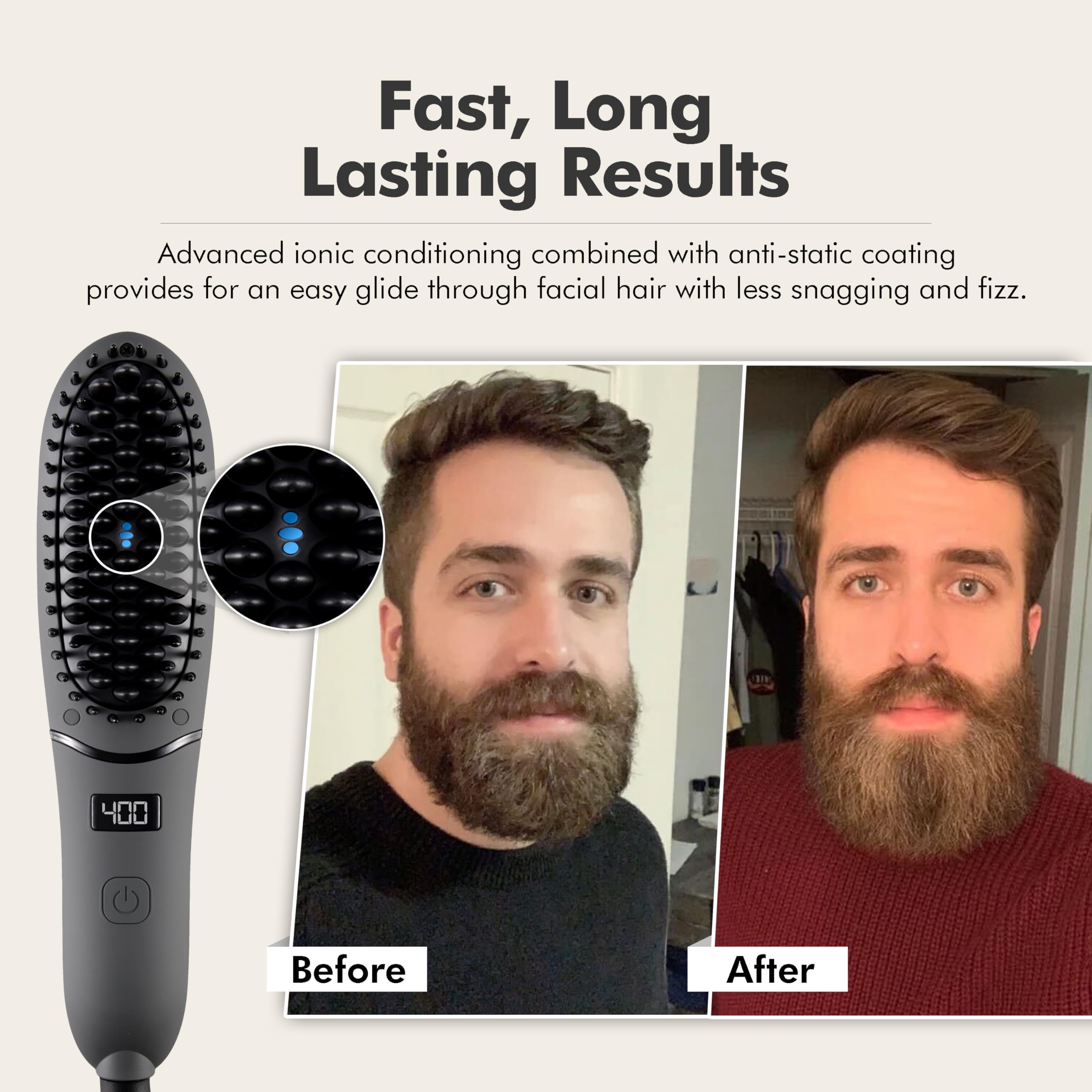 Aberlite Pocket with adjustable heat settings for customized grooming.