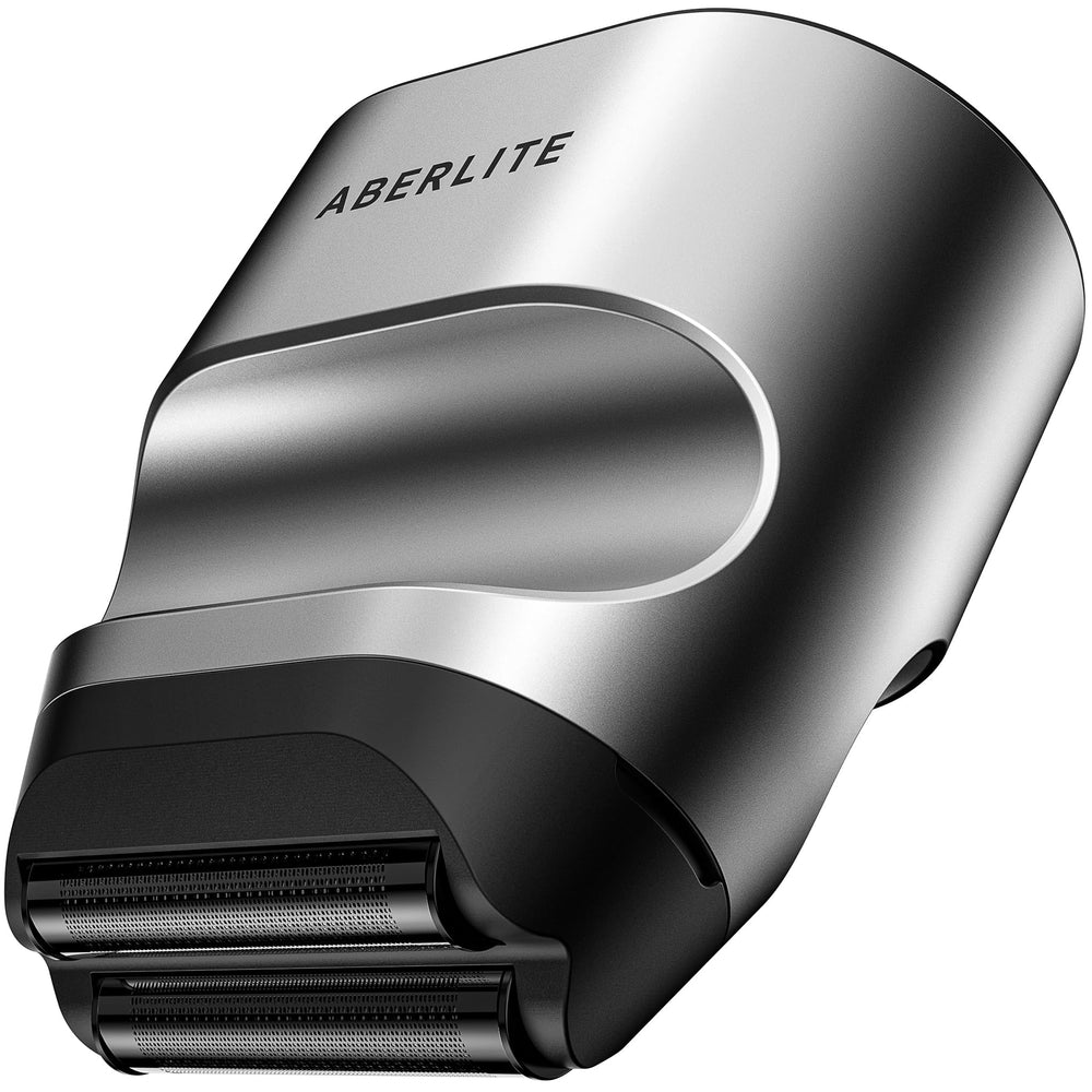 Aberlite Touch 2 foil head close-up with ultra-thin 0.05mm foils for smooth skin