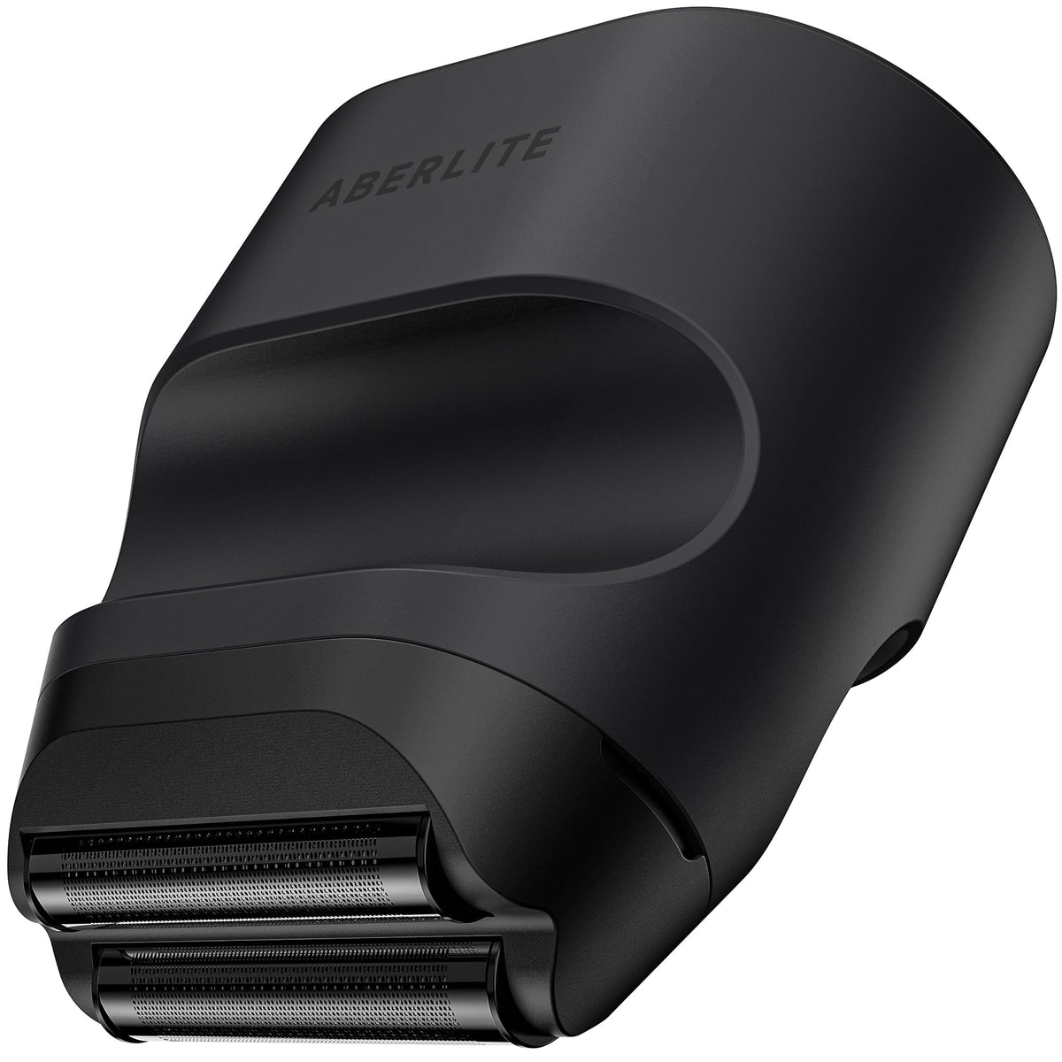 Aberlite Touch 2 foil-head close-up showing ultra-thin foils for razor-smooth finishing.