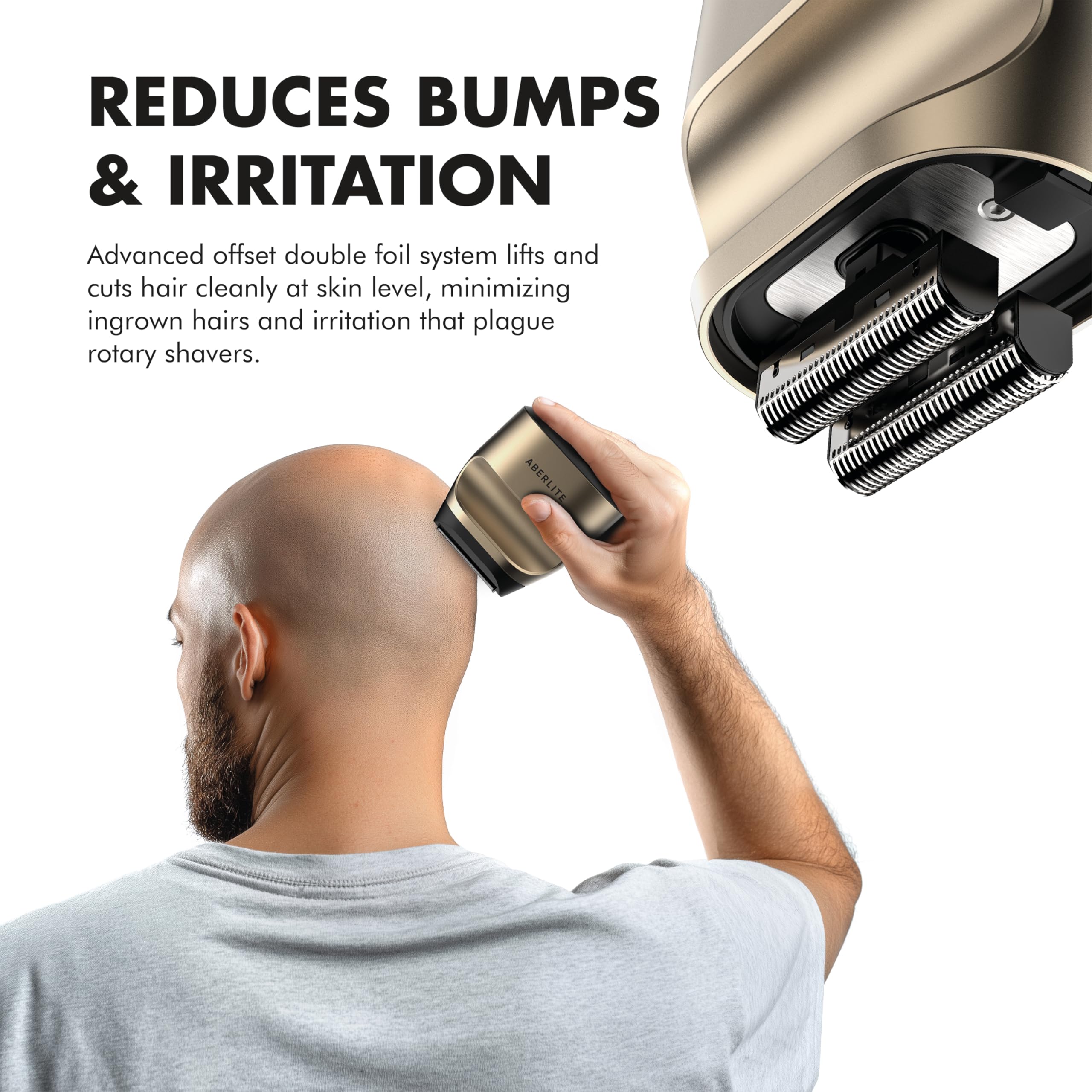 Aberlite Touch 2 foil detail highlights ultra-thin foils for close results.