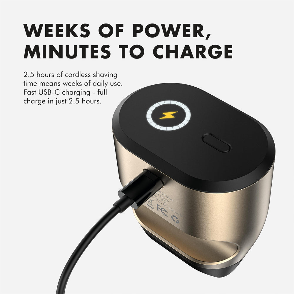 Aberlite Touch 2 USB-C charging emphasizes fast, convenient power replenishment.