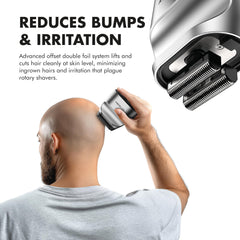 Aberlite Touch 2 in-use on the head shows precise reach and maneuverability