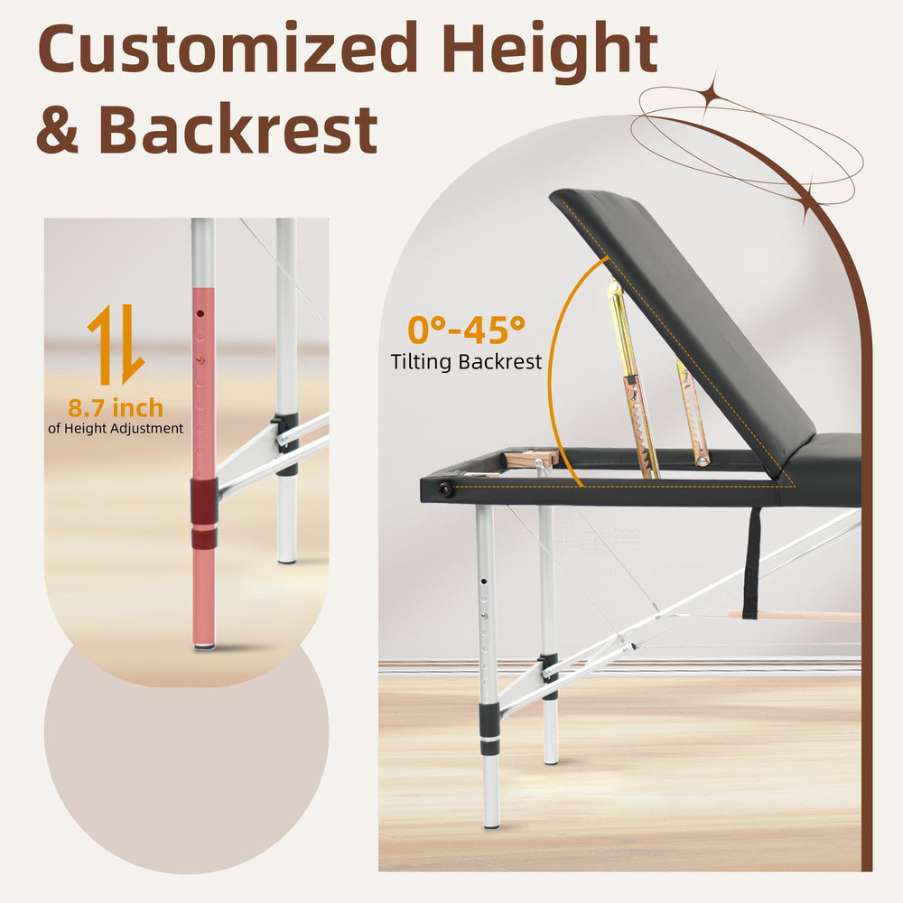 ABET adjustable armrests enhance client positioning and therapist access.
