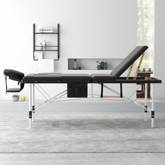 ABET massage table's portable design makes it easy to move between locations.