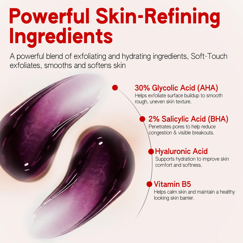 ABI AME texture improvement during application hints at smoother skin texture