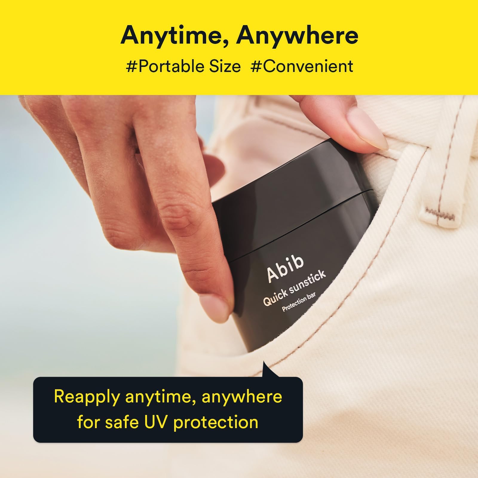 Abib Barra Protección SPF50, centella asiática para piel sensible.