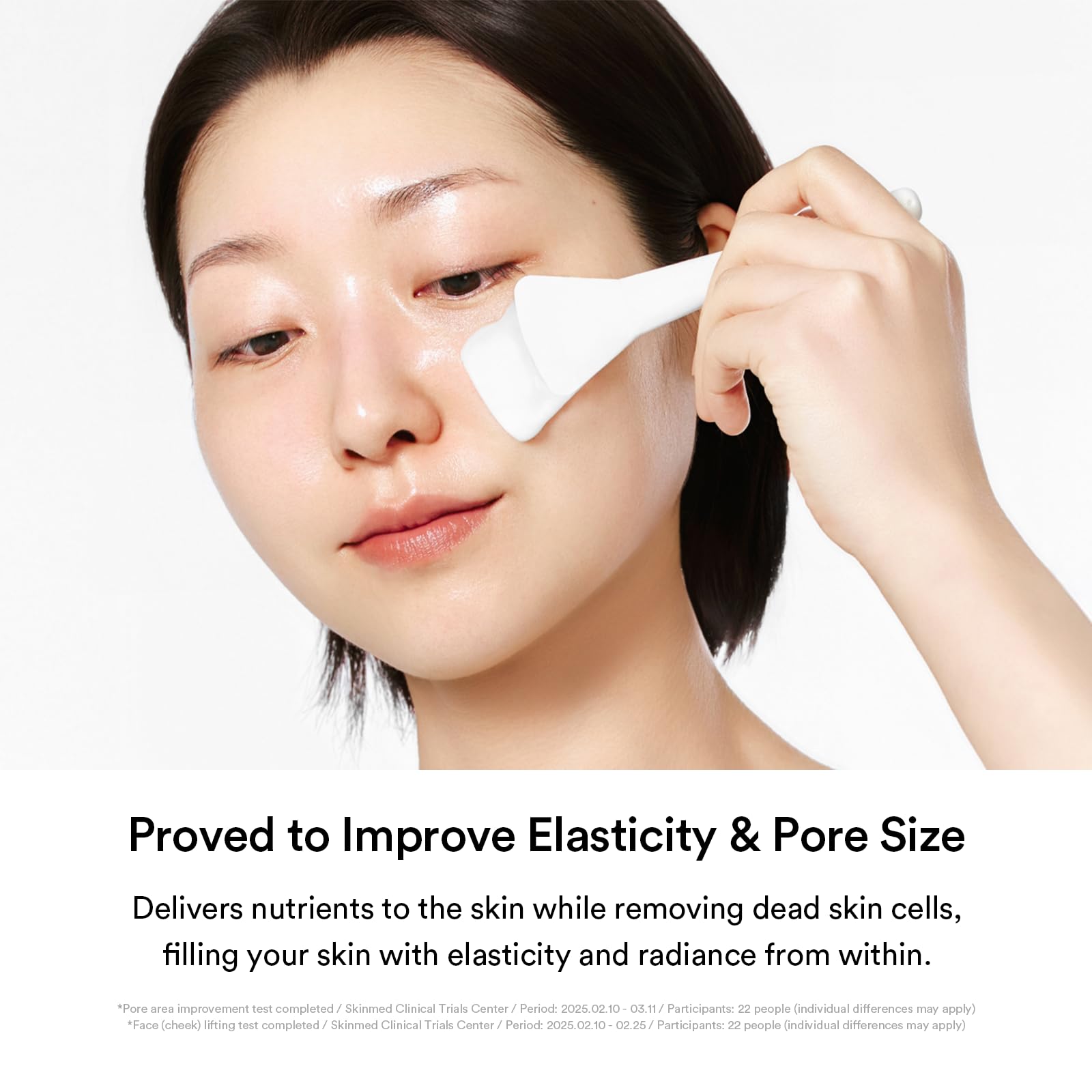 Abib hydrolyzed collagen helps smooth texture and improve skin feel.