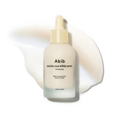 Abib Jericho Rose Bifida Serum en botella, hidratación profunda para piel seca.